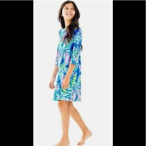 EUC Lilly Pulitzer Mini Sophie Dress in Casa Del Sol, Size XL (12-14) Girls